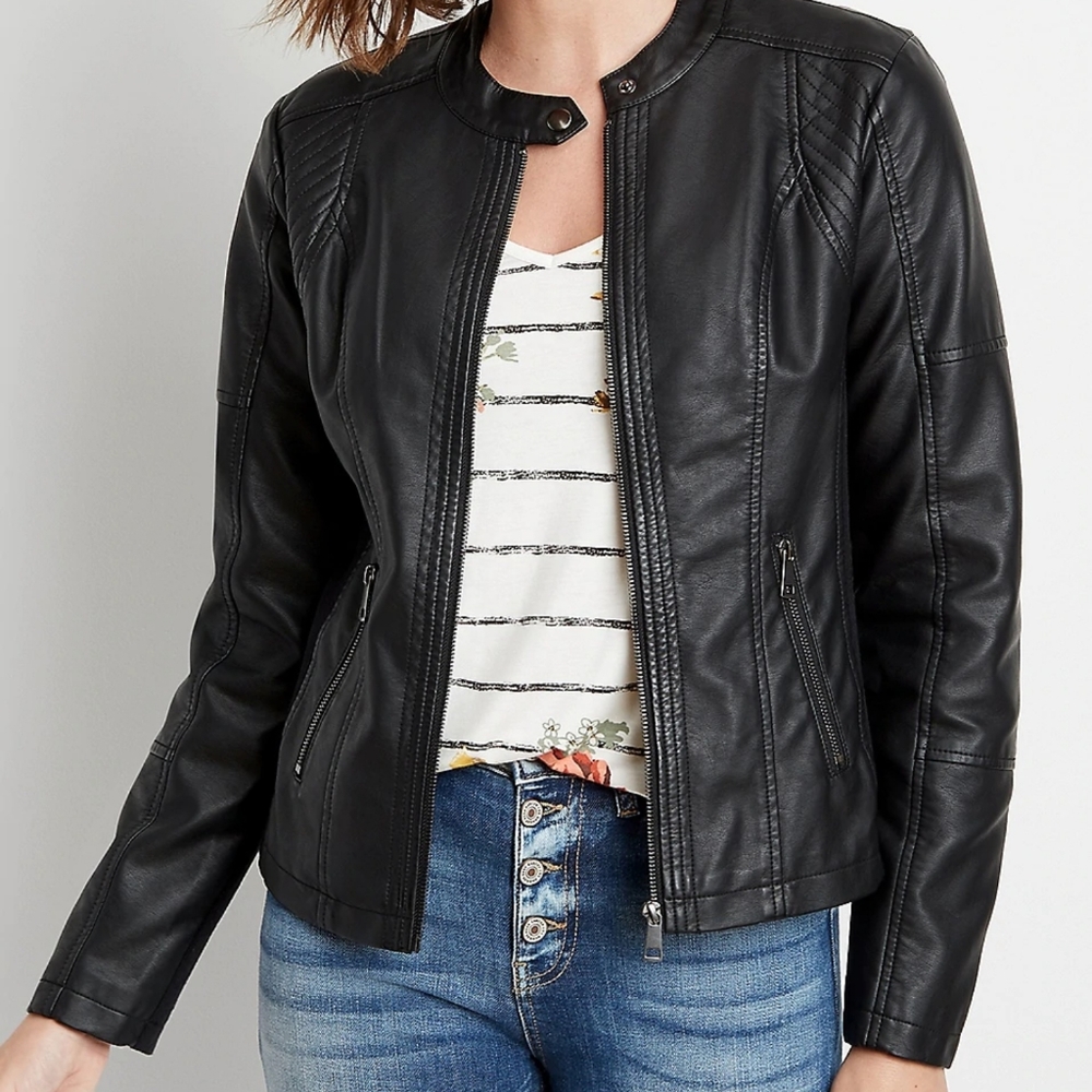 Maurices faux leather jacket